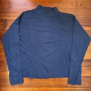 Everlane square mock neck tee